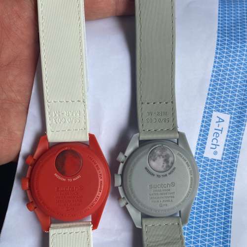 Swatch moonswatch！騙徒注意！amosfish此人賣假錶，巳報海關處理