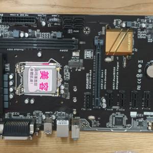 二手 GIGABYTE H110-D3A DDR4 LGA1151 ATX MB