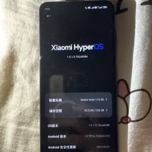 Redmi note 11s 5G 6GB Ram+ 128GB Rom