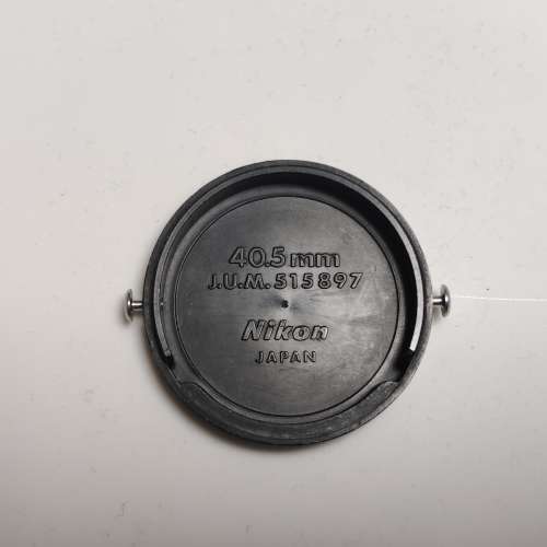 Nikon Nikkor 40.5mm 鏡頭蓋