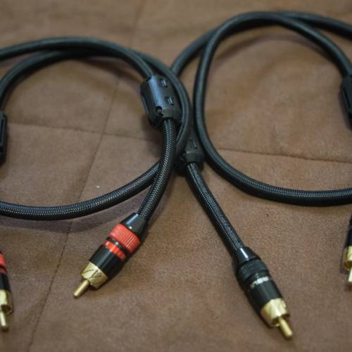 【外觀全新】0.75m Monster RCA to RCA線 2條