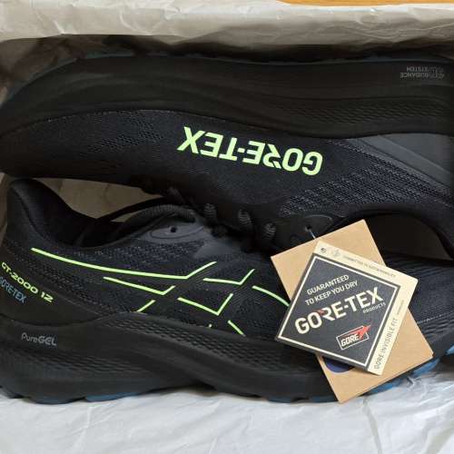 Asics GT-2000 12 (Gore-Tex) 全新  Size US 8.5
