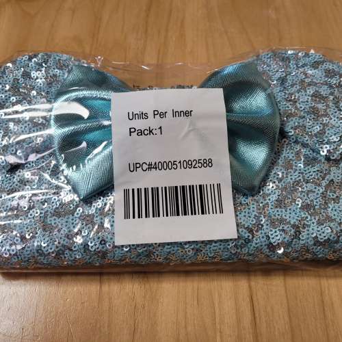 Disney 閃爍珠片晚裝手袋 長銀包迪士尼