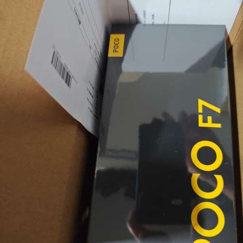 (全新未開) 小米POCO F7 12+512GB
