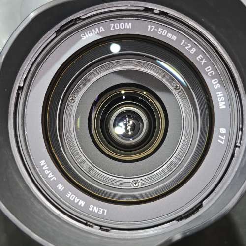 sigma 17-50/2.8 OS HSM DC 適馬 17mm 50mm 17 50 for  佳能 canon EFS 冇盒冇單冇...