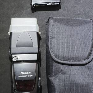 Nikon SB-800 尼康 閃光燈 98%new 有燈袋 有外置加一電池夾 有罩 有腳  功能全正常 ...