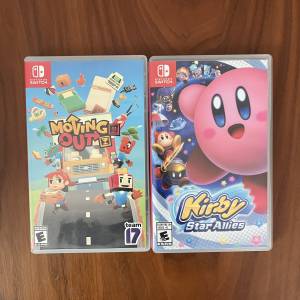 Switch - moving out, kirby star allies