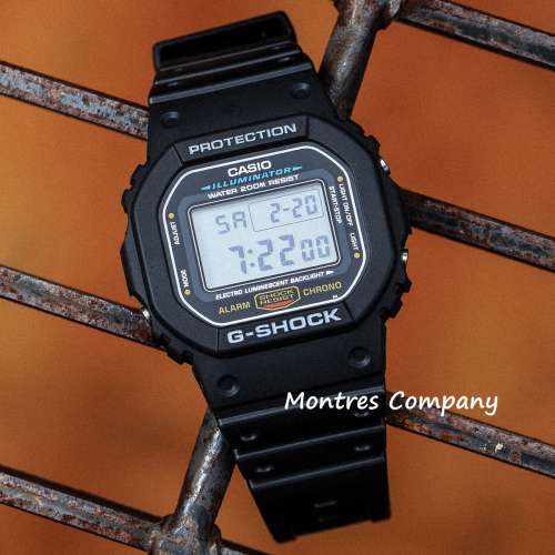 Montres Company 香港註冊公司 (28年老店) 卡西歐 CASIO G-Shock 元祖經典正方跳字...