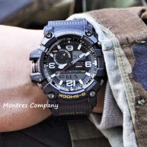 Montres Company香港註冊公司(26年老店) G-Shock Mudmaster 指南針 溫度計 黑色 超...
