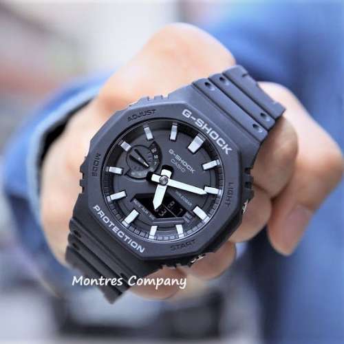 Montres Company香港註冊公司(26年老店) CASIO G-SHOCK 200米防水 碳纖維防護 黑色...