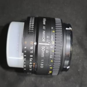 Nikon 50/1.8 AF D 尼康 50mm 50 90%new 鏡片通透冇花冇霉 功能全正常 送filter