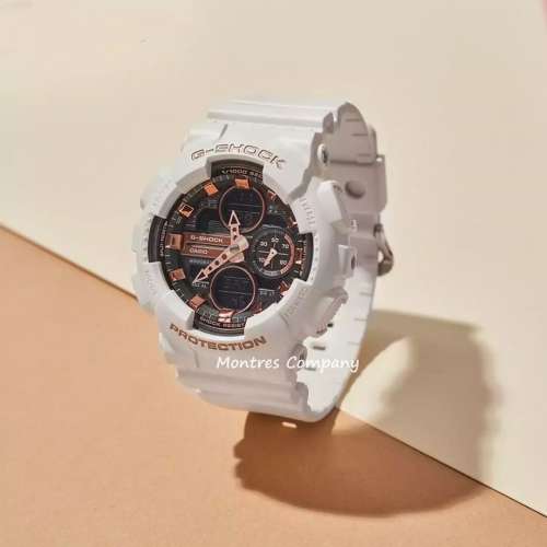 Montres Company香港註冊公司(28年老店) 卡西歐 G-Shock 防磁 200米防水 白配閃粉...