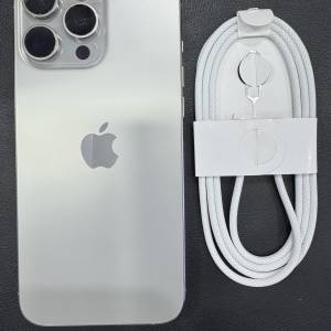 99%New iPhone 16 Pro Max 512GB 原色 香港行貨 蘋果保養到2026年4月25日 電池效能...