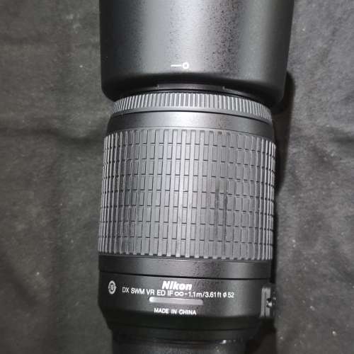 Nikon 55-200 G VR AF-S AFS 尼康 55mm 200mm DX 55 200  冇盒冇單冇證有罩 鏡片通...