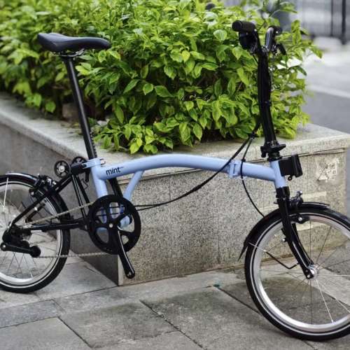 2025 國布 MINT A3 內3速 16吋鉻鉬鋼折叠車 送前後蛙燈叮叮
