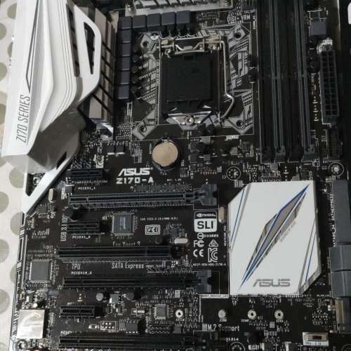 ASUS Z170-A ATX主版 (正版Window10Pro) Socket 1151 支援6、7代CPU