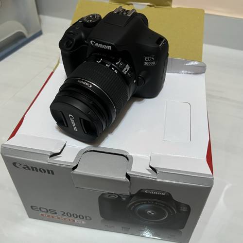 Canon 2000D  18-55 kit 鏡