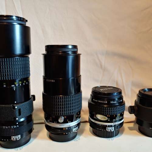Nikon Micro 105mm ais f4 Nikon Micro 200mm ai f4