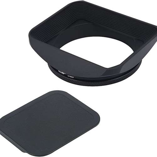 Haoge Lens Hood Metal Square Screw-in Lens Hood with Cap For asselblad XCD 4/45H