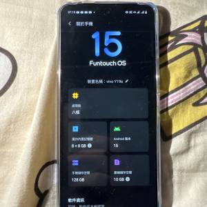 Vivo Y19s 8GB+128GB Rom 只支援4G