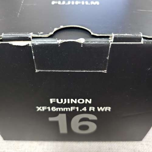 Fujifilm XF 16mm F1.4 WR lens