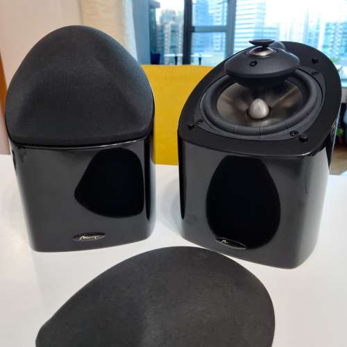 加拿大 Mirage OMD-5 喇叭鋼琴黑 speakers