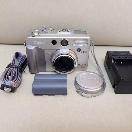 Canon PowerShot G2 新淨1/1.8"大CCD相機 Travel CCD camera 等效34–102mm f/2.0-2...