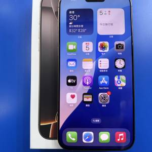 iphone 16 pro max 256gb 香港行貨 9成九新 今年四月購買+care一年保到4月27年 電池...