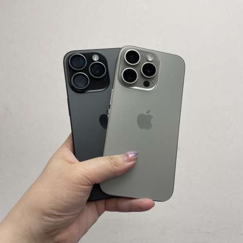 🔥高質素Apple iPhone 15 pro系列🔥/香港行貨✨/❤️完美靚機❤️/128,512gb/黑色🖤...