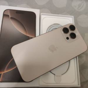 iPhone 16 pro max 512 。金色