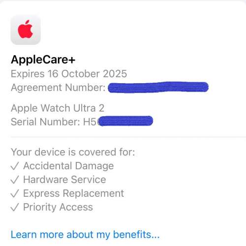 Apple Watch Ultra 2 (有保養 apple care+)