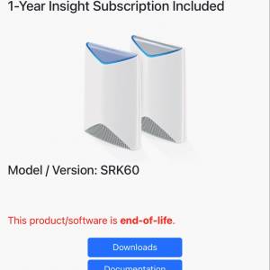 Netgear Orbi Pro  三頻無線路由器 Triband WiFi 5 AC3000 Mesh Router