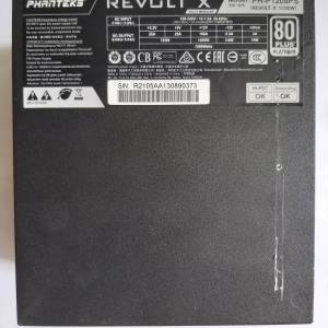 Phanteks Revolt X PH-P1200PS 80+ 白金雙系統電源供應器