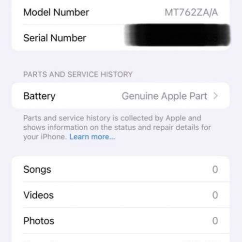 iPhone Xs Max 256G Gold (new original battery)