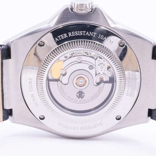 近全新 自動 Franck Muller X Roberto Cavalli 瑞士製 大裝 42MM 機械腕錶 FULL SET