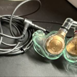 JustEar Lisa 調音version 連pw audio 2pin to mmcx轉接頭
