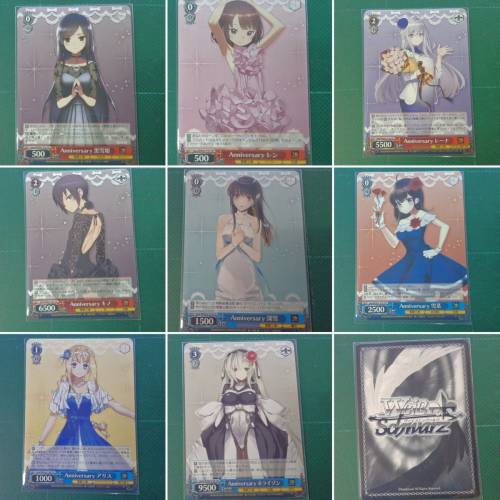 電擊文庫 30週年版 TD級收藏卡8張
Weiss Schwarz是一款由Bushiroad發行的日本集換式...