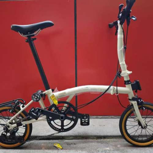 佰客 Bike’s NANO 3速 14吋鉻鉬鋼折叠車 送前後蛙燈叮叮