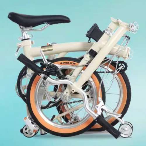 佰客 Bike’s NANO 3速 14吋鉻鉬鋼折叠車 送前後蛙燈叮叮