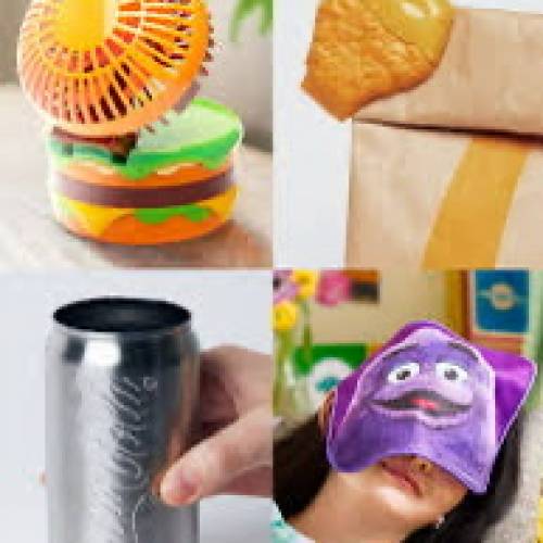 日本麥當勞巨無霸風扇/ 2025夏季福袋全套