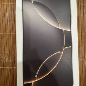 未開封iPhone 16 pro max 256 原色
