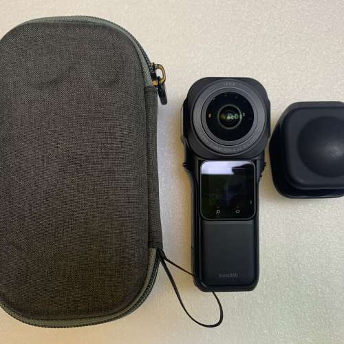 [觀塘實體店] 二手 Insta360 One RS 1" 360 (連鏡頭保護套+機身保護盒) 行貨 *S722...