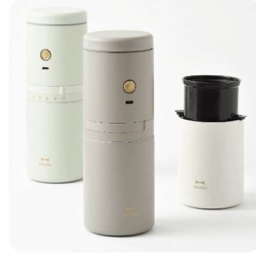 全新 BRUNO coffee maker with mill USB 充電式便攜咖啡機