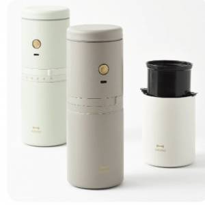 全新 BRUNO coffee maker with mill USB 充電式便攜咖啡機
