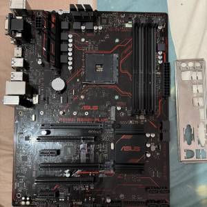 ASUS PRIME B350-PLUS 主機板 底板 AM4 Ryzen