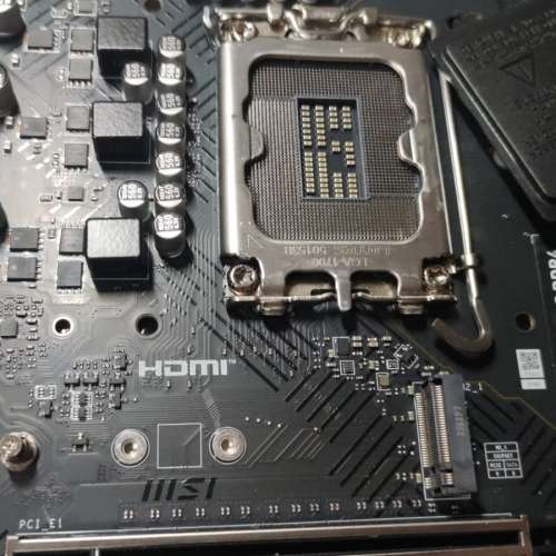 MSI PRO H610M-S DDR4 Micro-ATX 主版 Socket 1700