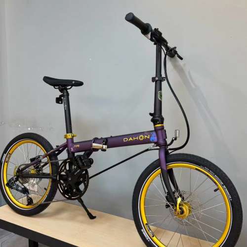 2025 DAHON 大行 P8(KBC083) 紀念限量款 20吋鉻鉬鋼折叠車 送水架前後蛙燈叮叮