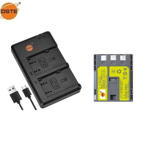 DSTE BP-2L5, BP-2LH, NB-2, NB-2LH Lithium-Ion Battery With Dual USB Charger