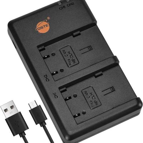 DSTE BP-2L5, BP-2LH, NB-2, NB-2LH Lithium-Ion Battery With Dual USB Charger