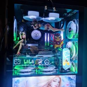 Gaming PC 電競Intel® Xeon® 至强 打機/剪片電腦主機，高配 512G SSD固態高速硬...